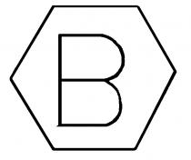 B