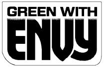 GREEN WITH ENVY