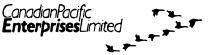 CANADIAN PACIFIC ENTERPRISES LIMITED
