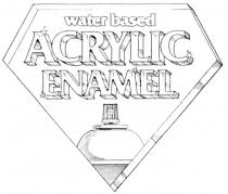 WATER BASED ACRYLIC ENAMEL