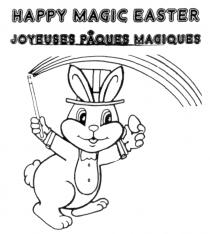 HAPPY MAGIC EASTER JOYEUSES PÂQUES MAGIQUES
