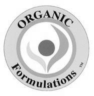 ORGANIC FORMULATIONS
