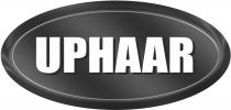 UPHAAR & Design: Brand Name: The central element of the logo is the brand name 