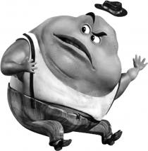 MR MUCUS Character (Ejected)