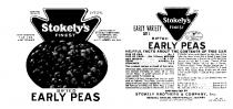 STOKELY'S FINEST SIFTED EARLY PEAS