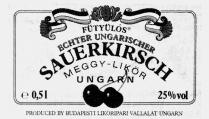 FüTYüLöS ECHTER UNGARISCHER SAUERKIRSCH MEGGY-LIKöR
