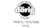 fenster service ag dörig St.Gallen PROFIL-SYSTEME CH 92
