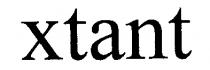 xtant