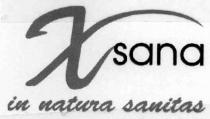 Xsana in natura sanitas