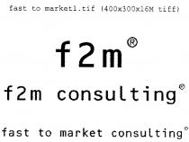 f2m f2m consulting fast to market consulting