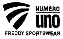 NUMERO uno FREDDY SPORTSWEAR