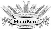 Schweizer Eier aus Bodenhaltung von Legehennen mit MultiKorn MultiKorn-Fütterung