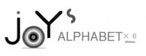joy's ALPHABET X16 ORIGINAL