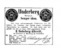 UA UNDERBERG