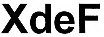 XdeF