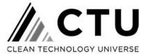 CTU CLEAN TECHNOLOGY UNIVERSE
