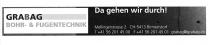 GRABAG BOHR- & FUGENTECHNIK Da gehen wir durch ! Mellingerstrasse 2 CH-5413 Birmenstorf T+41 56 201 45 00 F+41 56 201 45 01 grabag@grabag.ch