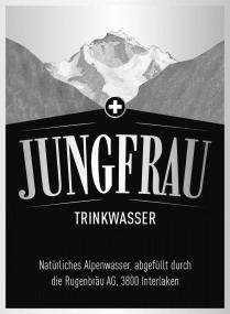 JUNGFRAU TRINKWASSER Natürliches Alpenwasser, abgefüllt durch die Rugenbräu AG, 3800 Interlaken