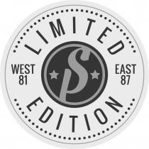 LIMITED PS EDITION WEST 81 EAST 87