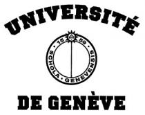 UNIVERSITÉ DE GENÈVE schola genevensis 1550