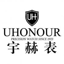 UH UHONOUR PRECISION WATCH SINCE 1923