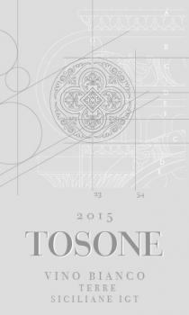 2015 TOSONE VINO BIANCO TERRE SICILIANE IGT