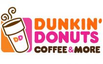 DD DUNKIN' DONUTS COFFEE & MORE