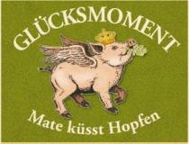 GLÜCKSMOMENT Mate küsst Hopfen