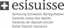 esisuisse Sicherung Schweizer Bankguthaben Garantie suisse des dépots Garanzia dei depositi svizzeri Swiss Deposit insurance