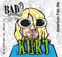 BAD attitude independent Craft Beer 33 cl, 4.5% alc. vol., IBU 41 KURT American Pale Ale