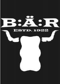 B:Ä:R ESTD. 1922