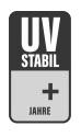 UV STABIL + JAHRE