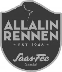 ALLALIN RENNEN EST 1946 Saas Fee Saastal