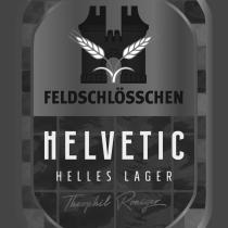 FELDSCHLÖSSCHEN HELVETICS HELLES LAGER Theophil Roniger