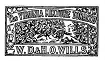 The VIRGINIA MIXTURE TOBACCO W.D.&H.O. WILLS