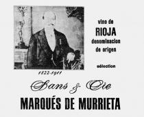vino de RIOJA denominacion de origen Sans & Cie MARQUéS DE MURRIETA