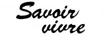 Savoir vivre