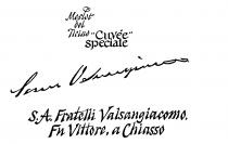 Merlot del Ticino ''Cuvée'' speciale S.A. Fratelli Valsangiacomo. Fu Vittore, a Chiasso