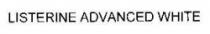 LISTERINE ADVANCED WHITE