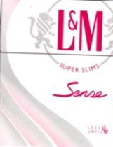 L&M SUPER SLIMS SENSE LESS SMELL