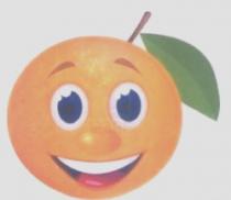 رسم ثمرة برتقال بطريقة مبتكره