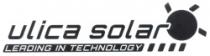 ULICA SOLAR LEADING TECHNOLOGY