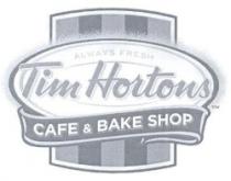 TIM HORTONS CAFE & BAKE SHOP
