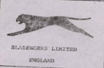 SLAZE NGER LIMITED ENGLAND