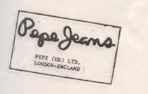 PEPE- JEANS- PEPE - CUK LTD