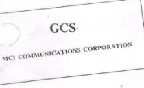 mci commlinicatications corporation GCS