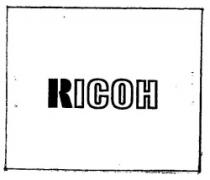 RICOH وهى جزء من اسم الشركة