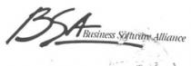 BSA BUSINESS SOFTURE ALLIANCE