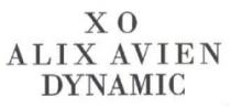 XO ALIX AVIEN DYNAMIC