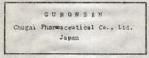 GURONSAN / CHUGAI PHARMACEUTICAL CO.,LTD. JAPAN